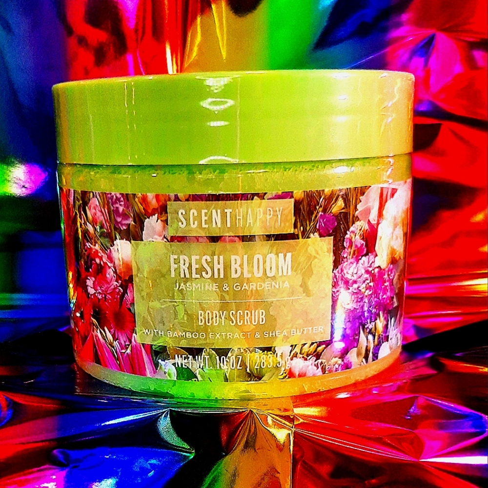 Scent Happy Fresh Bloom Body Scrub! 🌺🌸🌼